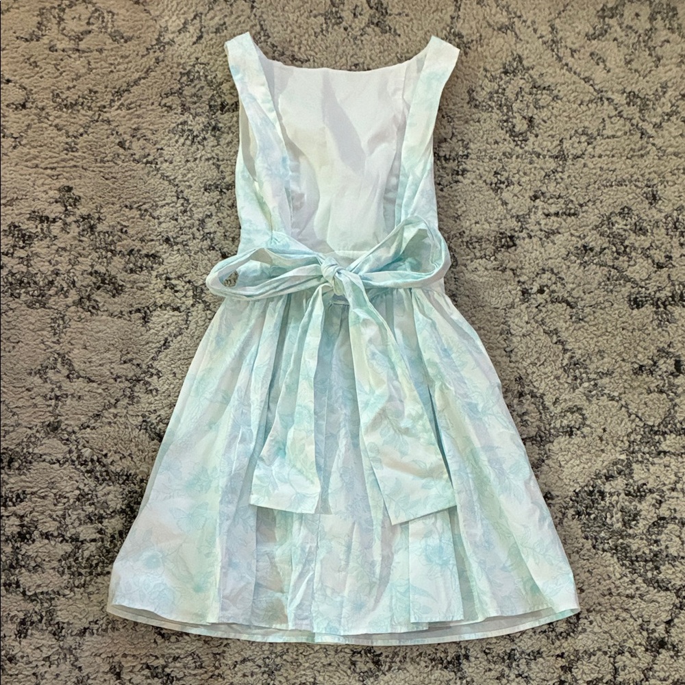 NWOT Chic Light Blue and White Sleeveless wild fable Dress